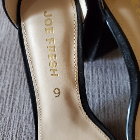 Suede black sandals - Picture 9 of 12